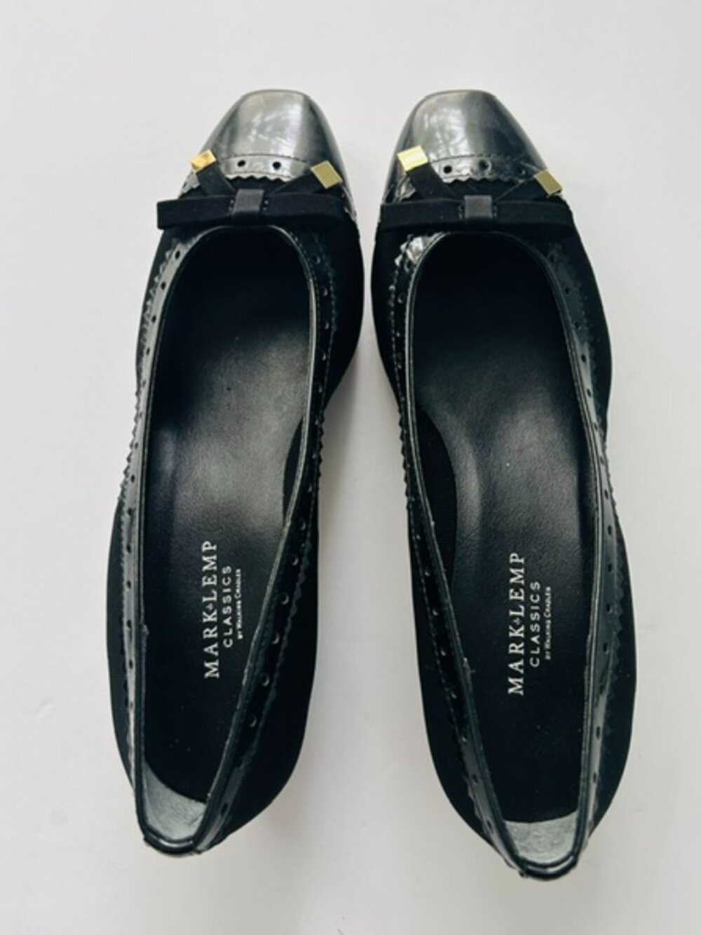 NWT Mark Lemp Classics Women's Black Shoes, Size 8M